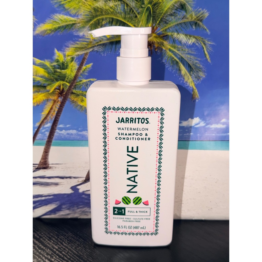 Native Jarritos Watermelon 2 in 1 Shampoo & Conditioner 16.5 oz Limited Edition